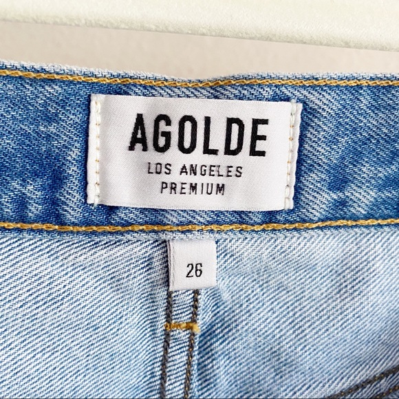 AGOLDE Parker Vintage Cut Off Short in Swapmeet 26 - Picture 15 of 16